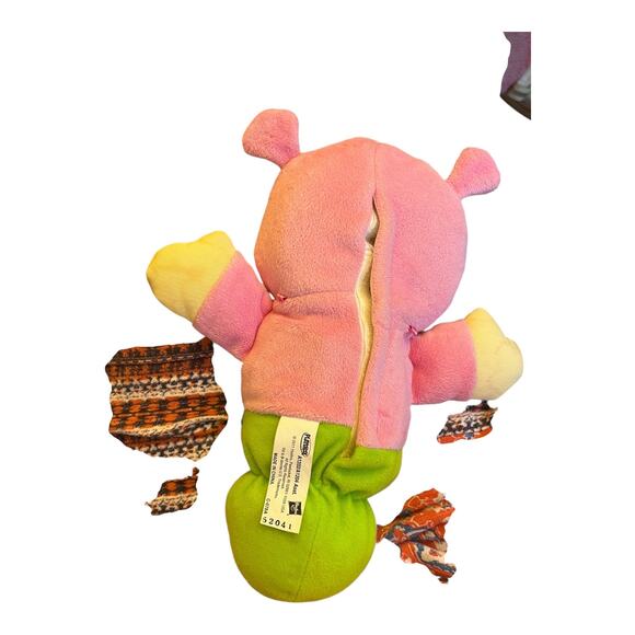 Playskool Lullaby Glow Worm Bug Musical Light Up Plush Pink Toy Hasbro 10" Works - Picture 2 of 5